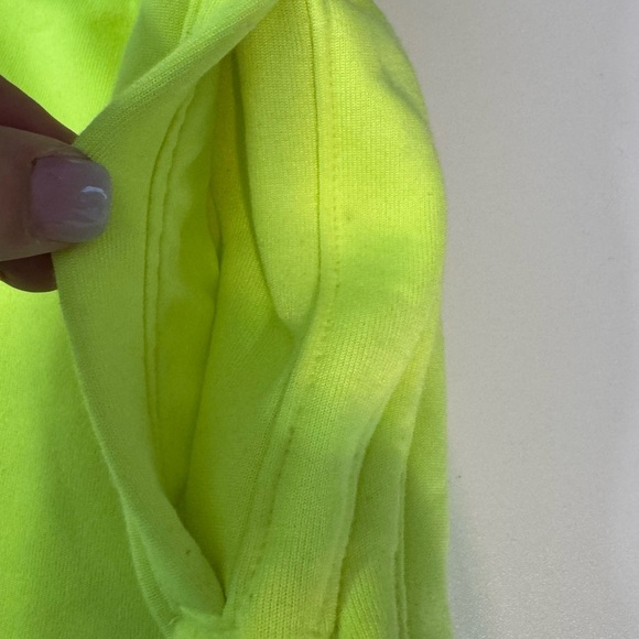 LOVE&SPORTS Neon Fleece Varsity Shorts SZ small 4/6 NEW! - Picture 10 of 16